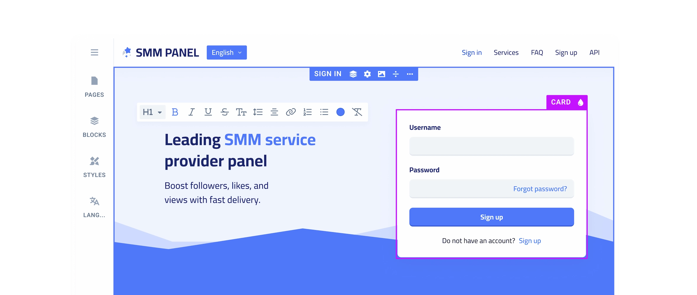 Perfect Panel Visual Theme Editor